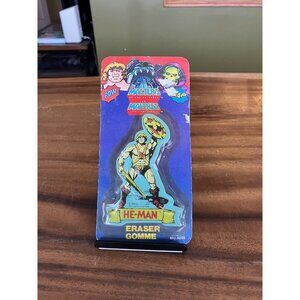 Vintage Masters of Universe MOTU Eraser Sealed 1984 He-Man